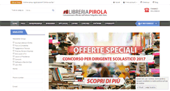 Desktop Screenshot of libreriapirola.it