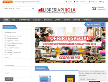 Tablet Screenshot of libreriapirola.it